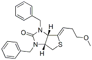 (3aS-cis)-1,3-dibenzyltetrahydro-4-(3-methoxypropylidene)-1H-thieno[3,4-d]imidazol-2(3H)-one