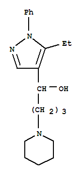 1-Piperidinebutanol, a-(5-ethyl-1-phenyl-1H-pyrazol-4-yl)-