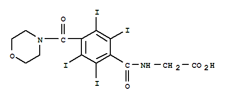 N-[2,3,5,6-tetraiodo-4-(morpholin-4-ylcarbonyl)benzoyl]glycine