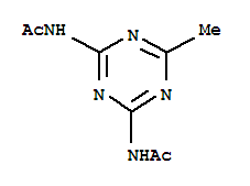 acetamide, N,N'-(6-methyl-1,3,5-triazine-2,4-diyl)bis-