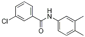 3-chloro-N-(3,4-dimethylphenyl)benzamide