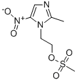 2-methyl-5-nitro-1H-imidazole-1-ethyl methanesulphonate 