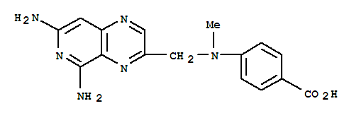 4-{[(5,7-diaminopyrido[3,4-b]pyrazin-3-yl)methyl](methyl)amino}benzoic acid