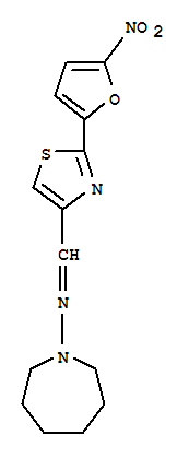 N-{(E)-[2-(5-nitrofuran-2-yl)-1,3-thiazol-4-yl]methylidene}azepan-1-amine