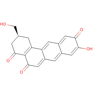 Benz[a]anthracene-1,7,12(2H)-trione,3,4-dihydro-8-hydroxy-3-(hydroxymethyl)-, (3S)-