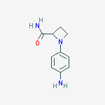 1-(4-Aminophenyl)-2-azetidinecarboxamide