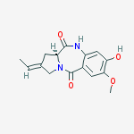 (2E,11aS)-2-ethylidene-8-hydroxy-7-methoxy-2,3-dihydro-1H-pyrrolo[2,1-c][1,4]benzodiazepine-5,11(10H,11aH)-dione