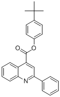 4-tert-butylphenyl 2-phenyl-4-quinolinecarboxylate