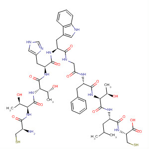 L-Cysteine,L-cysteinyl-L-threonyl-L-threonyl-L-histidyl-L-tryptophylglycyl-L-phenylalanyl-L-threonyl-L-leucyl-
