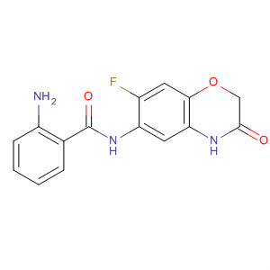 Benzamide,2-amino-N-(7-fluoro-3,4-dihydro-3-oxo-2H-1,4-benzoxazin-6-yl)-