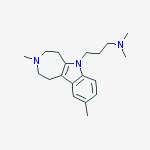 2,3,4,5-Tetrahydro-N,N,3,9-tetramethylazepino[4,5-b]indole-6(1H)-propan-1-amine