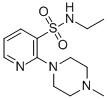 3-Pyridinesulfonamide, N-ethyl-2-(4-methyl-1-piperazinyl)-