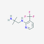 2-methyl-N~1~-[3-(trifluoromethyl)pyridin-2-yl]propane-1,2-diamine