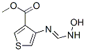3-THIOPHENECARBOXYLIC ACID 4-[[(HYDROXYAMINO)METHYLENE]AMINO]-,METHYL ESTER