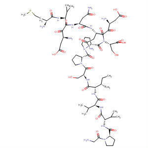 L-Serine,L-methionyl-L-a-aspartyl-L-valyl-L-asparaginyl-L-a-aspartyl-L-asparaginylglycyl-L-prolyl-L-valyl-L-valyl-L-isoleucyl-L-seryl-L-prolyl-L-prolyl-