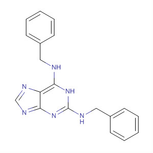 1H-Purine-2,6-diamine, N,N'-bis(phenylmethyl)-