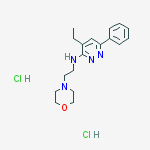 4-ethyl-n-[2-(morpholin-4-yl)ethyl]-6-phenylpyridazin-3-amine dihydrochloride