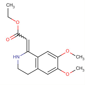 Acetic acid, (3,4-dihydro-6,7-dimethoxy-1(2H)-isoquinolinylidene)-,ethyl ester