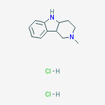2-methyl-2,3,4,4a,5,9b-hexahydro-1H-pyrido[4,3-b]indole dihydrochloride