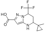 5-(1-METHYL-CYCLOPROPYL)-7-TRIFLUOROMETHYL-4,5,6,7-TETRAHYDRO-PYRAZOLO[1,5-A]PYRIMIDINE-2-CARBOXYLIC ACID