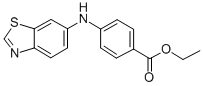 N-(4-CARBETHOXYPHENYL)-N-4-(6-BENZOTHIAZOLE)AMINE