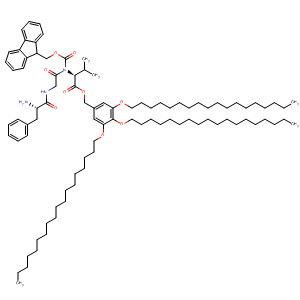 L-Valine, N-[(9H-fluoren-9-ylmethoxy)carbonyl]-L-phenylalanylglycyl-,[3,4,5-tris(octadecyloxy)phenyl]methyl ester