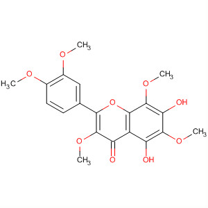 4H-1-Benzopyran-4-one,2-(3,4-dimethoxyphenyl)-5,7-dihydroxy-3,6,8-trimethoxy-