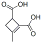 3-Methyl-2-cyclobutene-1,2-dicarboxylic acid