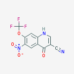 3-Quinolinecarbonitrile, 4-hydroxy-6-nitro-7-(trifluoromethoxy)-