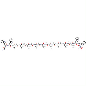 L-Alanine,glycyl-L-tryptophyl-L-tryptophyl-L-leucyl-L-alanyl-L-leucyl-L-alanyl-L-leucyl-L-alanyl-L-leucyl-L-alanyl-L-leucyl-L-alanyl-L-leucyl-L-alanyl-L-leucyl-L-alanyl-L-leucyl-L-alanyl-L-leucyl-L-tryptophyl-L-tryptophyl-