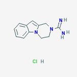3,4-dihydropyrazino[1,2-a]indole-2(1H)-carboximidamide hydrochloride (1:1)
