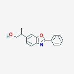 β-Methyl-2-phenyl-6-benzoxazoleethanol