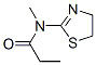Propanamide,  N-(4,5-dihydro-2-thiazolyl)-N-methyl-