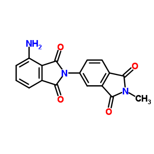 5-(4-amino-1,3-dioxo-isoindol-2-yl)-2-methyl-isoindole-1,3-dione