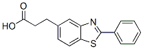 2-Phenyl-5-benzothiazolepropionic acid