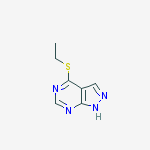 4-(ethylsulfanyl)-1H-pyrazolo[3,4-d]pyrimidine