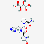 (2S)-N-[(2S)-1-[(2S)-2-carbamoylpyrrolidin-1-yl]-3-(4H-imidazol-4-yl)-1-oxo-propan-2-yl]-5-oxo-pyrrolidine-2-carboxamide