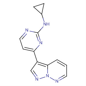 2-Pyrimidinamine, N-cyclopropyl-4-pyrazolo[1,5-b]pyridazin-3-yl-