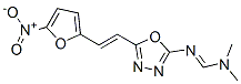 TRANS-2-((DIMETHYLAMINO)METHYLIMINO)-5-(2-(5-NITRO-2-FURYL)VINYL)-1,3,4- OXADIAZOLE)