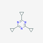 1,3,5-Triazine, 2,4,6-tricyclopropyl-