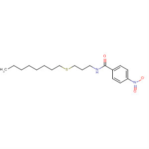 Benzamide, 4-nitro-N-[3-(octylthio)propyl]-
