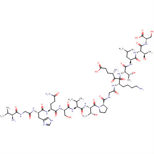 L-Serine,L-valylglycyl-L-histidyl-L-glutaminyl-L-seryl-L-valyl-L-threonyl-L-prolylglycyl-L-a-glutamyl-L-lysyl-L-threonyl-L-leucyl-L-threonyl-