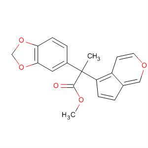 5-Benzofuranpropanoic acid, 2-(1,3-benzodioxol-5-yl)-, methyl ester