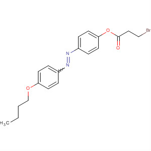 Propanoic acid, 3-bromo-, 4-[(4-butoxyphenyl)azo]phenyl ester