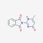 2-(6-methyl-4-oxo-1,4-dihydropyrimidin-2-yl)-1H-isoindole-1,3(2H)-dione