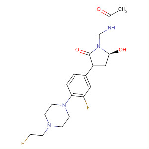Acetamide,N-[[(5S)-3-[3-fluoro-4-[4-(2-fluoroethyl)-1-piperazinyl]phenyl]-2-oxo-5-oxazolidinyl]methyl]-