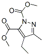 1H-PYRAZOLE-1,5-DICARBOXYLIC ACID,4-ETHYL-3-METHYL-,DIMETHYL ESTER