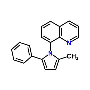 8-(2-methyl-5-phenyl-1H-pyrrol-1-yl)quinoline