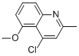 Quinoline, 4-chloro-5-methoxy-2-methyl-