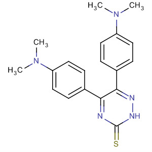1,2,4-Triazine-3(2H)-thione, 5,6-bis[4-(dimethylamino)phenyl]-